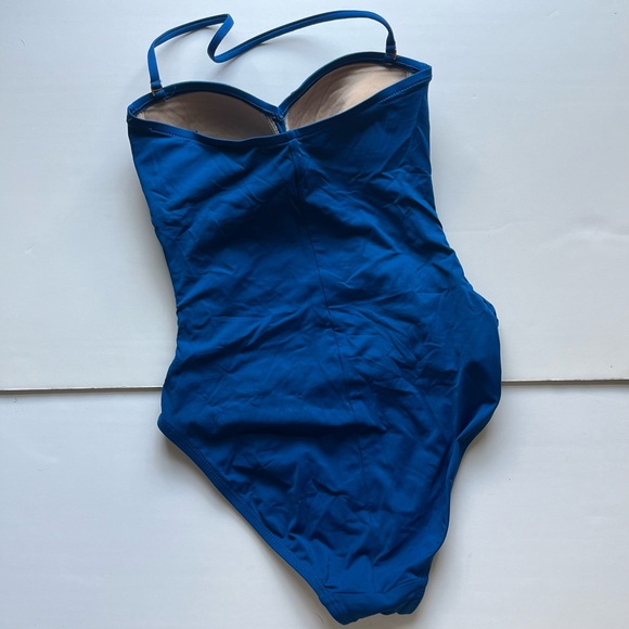 La Blanca One Piece Royal Blue Swimsuit - Picture 2 of 3